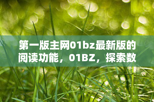 第一版主网01bz最新版的阅读功能,01BZ,探索数字时代的娱乐新边疆 第一版主网01bz最新版的阅读功能,01BZ,探索数字时代的娱乐新边疆