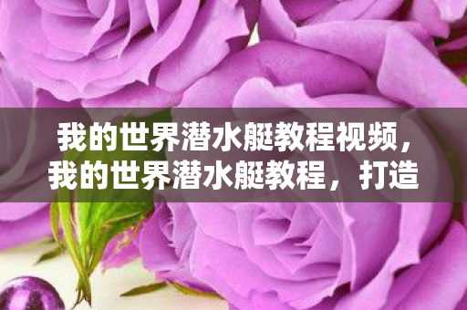 我的世界潜水艇教程视频,我的世界潜水艇教程,打造你的水下探险神器 我的世界潜水艇教程视频,我的世界潜水艇教程,打造你的水下探险神器