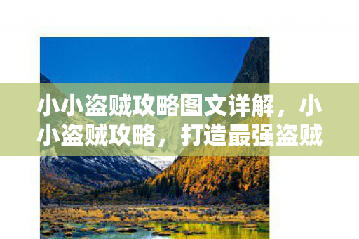 小小盗贼攻略图文详解图片