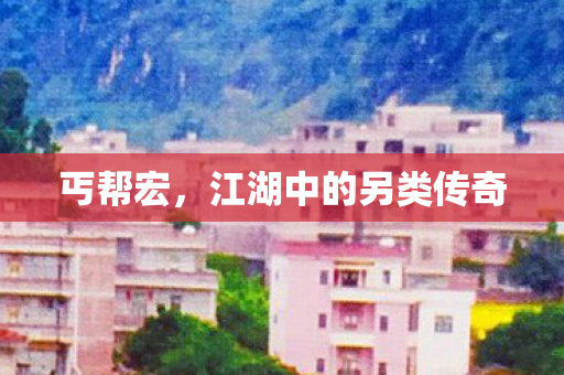 丐帮宏，江湖中的另类传奇
