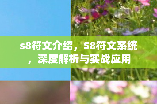 s8符文介绍，S8符文系统，深度解析与实战应用