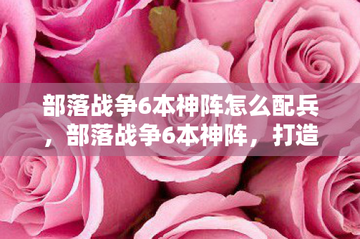 部落战争6本神阵怎么配兵图片