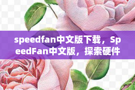 探索硬件监控与风扇控制的强大工具图片