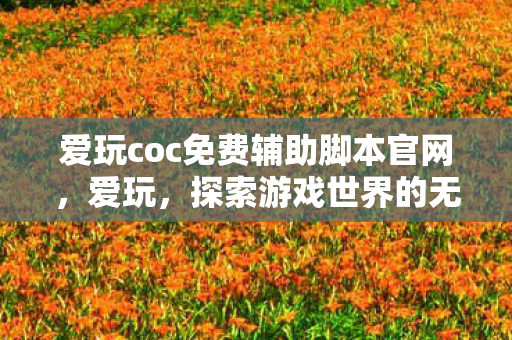 爱玩coc免费辅助脚本官网图片