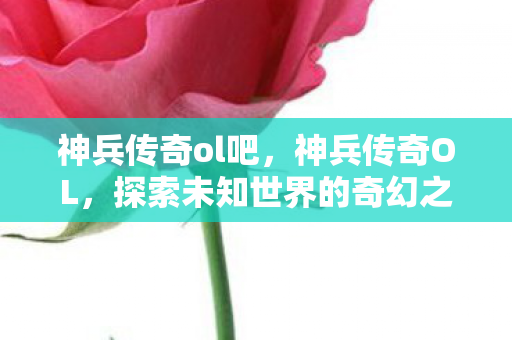 神兵传奇ol吧,神兵传奇OL,探索未知世界的奇幻之旅 神兵传奇ol吧,神兵传奇OL,探索未知世界的奇幻之旅