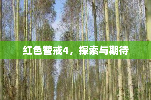 红色警戒4,探索与期待 红色警戒4,探索与期待