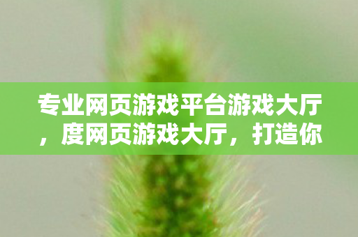 专业网页游戏平台游戏大厅,度网页游戏大厅,打造你的专属娱乐天地 专业网页游戏平台游戏大厅,度网页游戏大厅,打造你的专属娱乐天地