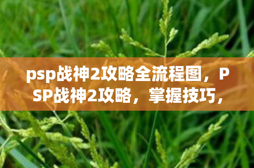 psp战神2攻略全流程图,PSP战神2攻略,掌握技巧,征服战场 psp战神2攻略全流程图,PSP战神2攻略,掌握技巧,征服战场