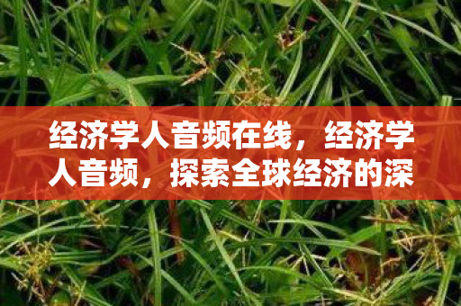 经济学人音频在线,经济学人音频,探索全球经济的深层脉动 经济学人音频在线,经济学人音频,探索全球经济的深层脉动