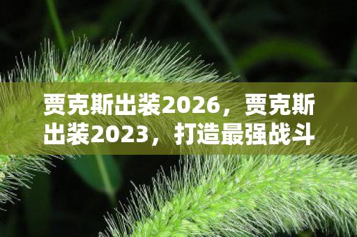 贾克斯出装2026,贾克斯出装2023,打造最强战斗力的关键 贾克斯出装2026,贾克斯出装2023,打造最强战斗力的关键