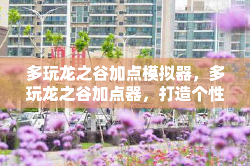 多玩龙之谷加点模拟器,多玩龙之谷加点器,打造个性化角色,提升游戏体验 多玩龙之谷加点模拟器,多玩龙之谷加点器,打造个性化角色,提升游戏体验