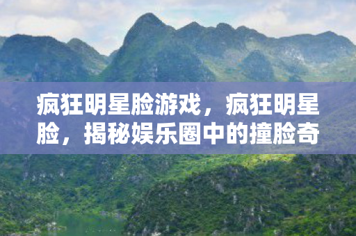 疯狂明星脸游戏,疯狂明星脸,揭秘娱乐圈中的撞脸奇迹 疯狂明星脸游戏,疯狂明星脸,揭秘娱乐圈中的撞脸奇迹