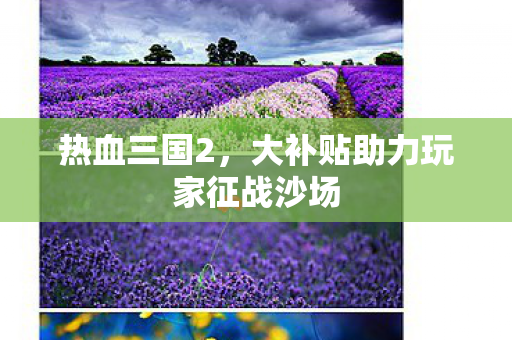 热血三国2,大补贴助力玩家征战沙场 热血三国2,大补贴助力玩家征战沙场