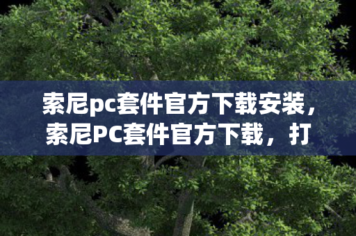 索尼pc套件官方下载安装,索尼PC套件官方下载,打造高效便捷的移动设备管理体验 索尼pc套件官方下载安装,索尼PC套件官方下载,打造高效便捷的移动设备管理体验