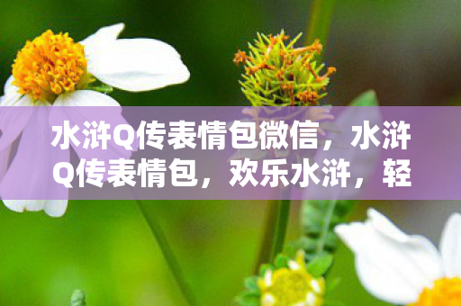 水浒Q传表情包微信，水浒Q传表情包，欢乐水浒，轻松一刻