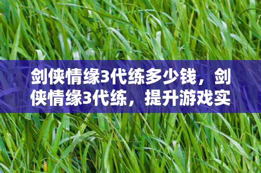 剑侠情缘3代练多少钱,剑侠情缘3代练,提升游戏实力,享受极致体验 剑侠情缘3代练多少钱,剑侠情缘3代练,提升游戏实力,享受极致体验