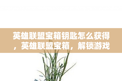 英雄联盟宝箱钥匙怎么获得,英雄联盟宝箱,解锁游戏世界的惊喜与机遇 英雄联盟宝箱钥匙怎么获得,英雄联盟宝箱,解锁游戏世界的惊喜与机遇