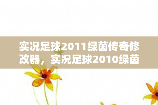 实况足球2011绿茵传奇修改器,实况足球2010绿茵传奇修改器,解锁无限可能的绿茵战场 实况足球2011绿茵传奇修改器,实况足球2010绿茵传奇修改器,解锁无限可能的绿茵战场
