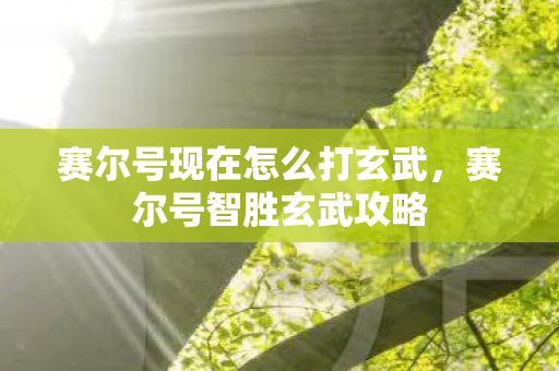 赛尔号现在怎么打玄武,赛尔号智胜玄武攻略 赛尔号现在怎么打玄武,赛尔号智胜玄武攻略
