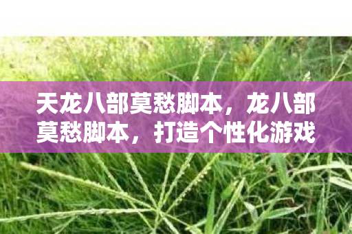天龙八部莫愁脚本,龙八部莫愁脚本,打造个性化游戏体验 天龙八部莫愁脚本,龙八部莫愁脚本,打造个性化游戏体验