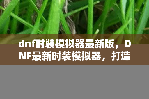 dnf时装模拟器最新版,DNF最新时装模拟器,打造个性化角色,尽享时尚潮流 dnf时装模拟器最新版,DNF最新时装模拟器,打造个性化角色,尽享时尚潮流