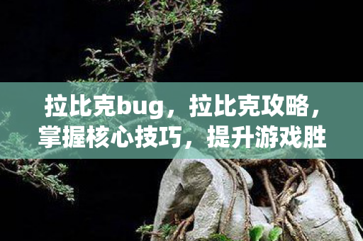 拉比克bug,拉比克攻略,掌握核心技巧,提升游戏胜率 拉比克bug,拉比克攻略,掌握核心技巧,提升游戏胜率