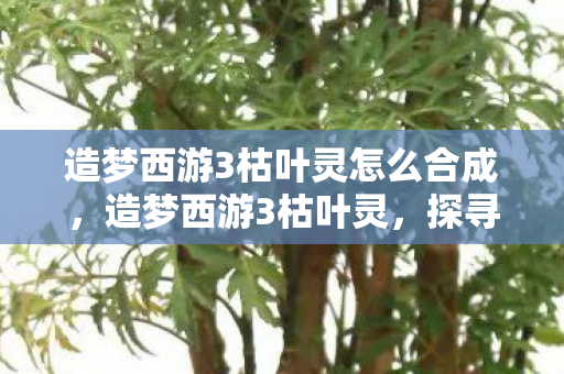 造梦西游3枯叶灵怎么合成,造梦西游3枯叶灵,探寻神秘世界的奇幻之旅 造梦西游3枯叶灵怎么合成,造梦西游3枯叶灵,探寻神秘世界的奇幻之旅