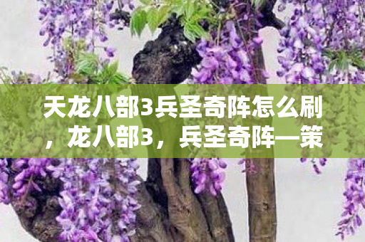 天龙八部3兵圣奇阵怎么刷,龙八部3,兵圣奇阵—策略与智慧的巅峰对决 天龙八部3兵圣奇阵怎么刷,龙八部3,兵圣奇阵—策略与智慧的巅峰对决