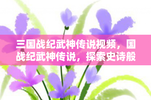 三国战纪武神传说视频,国战纪武神传说,探索史诗般的战斗与传奇故事 三国战纪武神传说视频,国战纪武神传说,探索史诗般的战斗与传奇故事