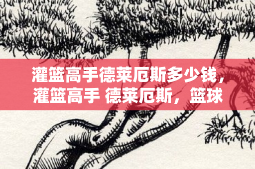灌篮高手德莱厄斯多少钱,灌篮高手 德莱厄斯,篮球场上的艺术大师 灌篮高手德莱厄斯多少钱,灌篮高手 德莱厄斯,篮球场上的艺术大师