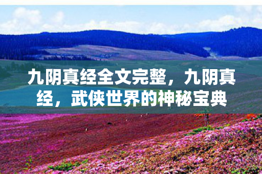 九阴真经全文完整,九阴真经,武侠世界的神秘宝典 九阴真经全文完整,九阴真经,武侠世界的神秘宝典