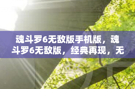 魂斗罗6无敌版手机版,魂斗罗6无敌版,经典再现,无限畅玩 魂斗罗6无敌版手机版,魂斗罗6无敌版,经典再现,无限畅玩