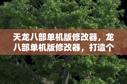 天龙八部单机版修改器,龙八部单机版修改器,打造个性化游戏体验的利器 天龙八部单机版修改器,龙八部单机版修改器,打造个性化游戏体验的利器