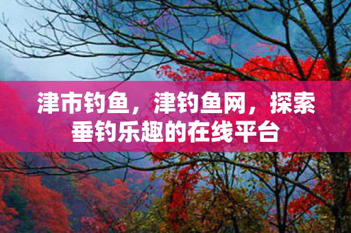 津市钓鱼，津钓鱼网，探索垂钓乐趣的在线平台