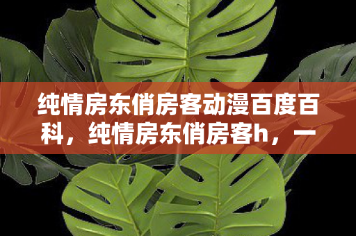纯情房东俏房客动漫百度百科,纯情房东俏房客h,一段温馨而微妙的合租生活 纯情房东俏房客动漫百度百科,纯情房东俏房客h,一段温馨而微妙的合租生活