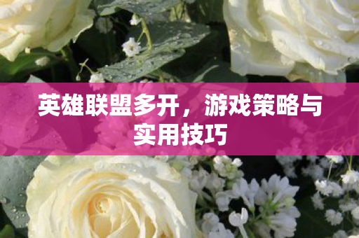 英雄联盟多开,游戏策略与实用技巧 英雄联盟多开,游戏策略与实用技巧