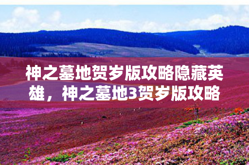 神之墓地贺岁版攻略隐藏英雄,神之墓地3贺岁版攻略,探索未知,挑战极限 神之墓地贺岁版攻略隐藏英雄,神之墓地3贺岁版攻略,探索未知,挑战极限
