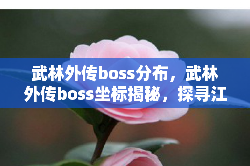 武林外传boss分布,武林外传boss坐标揭秘,探寻江湖中的终极挑战 武林外传boss分布,武林外传boss坐标揭秘,探寻江湖中的终极挑战