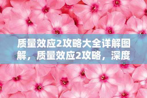 质量效应2攻略大全详解图解,质量效应2攻略,深度解析与策略指南 质量效应2攻略大全详解图解,质量效应2攻略,深度解析与策略指南