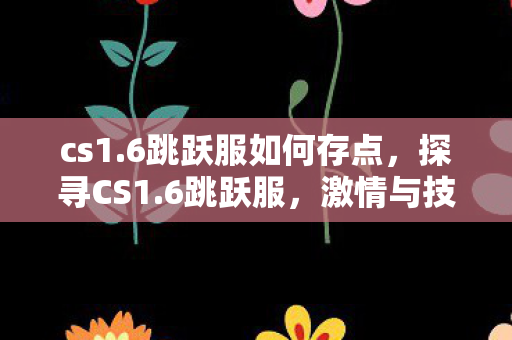 cs1.6跳跃服如何存点,探寻CS1.6跳跃服,激情与技巧的完美融合 cs1.6跳跃服如何存点,探寻CS1.6跳跃服,激情与技巧的完美融合