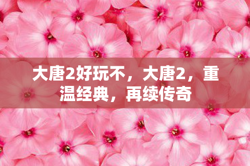 大唐2好玩不,大唐2,重温经典,再续传奇 大唐2好玩不,大唐2,重温经典,再续传奇