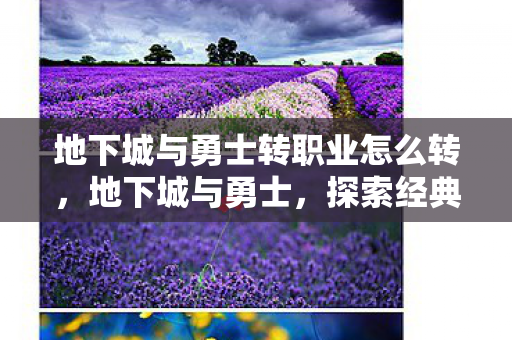 地下城与勇士转职业怎么转，地下城与勇士，探索经典游戏的魅力与未来