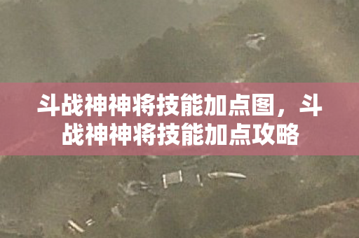 斗战神神将技能加点图，斗战神神将技能加点攻略
