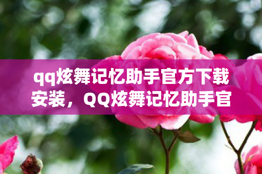 qq炫舞记忆助手官方下载安装,QQ炫舞记忆助手官方下载,提升游戏体验的必备工具 qq炫舞记忆助手官方下载安装,QQ炫舞记忆助手官方下载,提升游戏体验的必备工具
