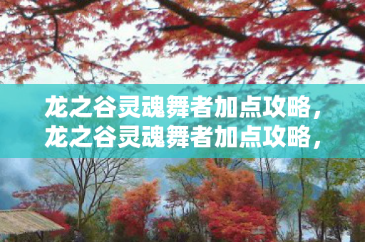 龙之谷灵魂舞者加点攻略,龙之谷灵魂舞者加点攻略,打造高效战斗舞者 龙之谷灵魂舞者加点攻略,龙之谷灵魂舞者加点攻略,打造高效战斗舞者