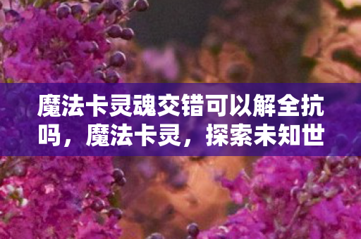 魔法卡灵魂交错可以解全抗吗,魔法卡灵,探索未知世界的神秘力量 魔法卡灵魂交错可以解全抗吗,魔法卡灵,探索未知世界的神秘力量