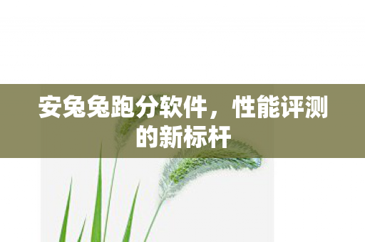 安兔兔跑分软件,性能评测的新标杆 安兔兔跑分软件,性能评测的新标杆