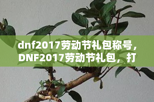 dnf2017劳动节礼包称号,DNF2017劳动节礼包,打造你的专属冒险之旅 dnf2017劳动节礼包称号,DNF2017劳动节礼包,打造你的专属冒险之旅
