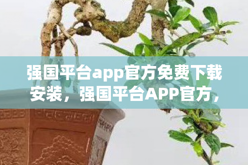 强国平台app官方免费下载安装,强国平台APP官方,打造安全、高效的数字生活新体验 强国平台app官方免费下载安装,强国平台APP官方,打造安全、高效的数字生活新体验