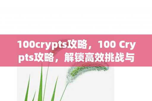 100crypts攻略,100 Crypts攻略,解锁高效挑战与奖励的秘诀 100crypts攻略,100 Crypts攻略,解锁高效挑战与奖励的秘诀
